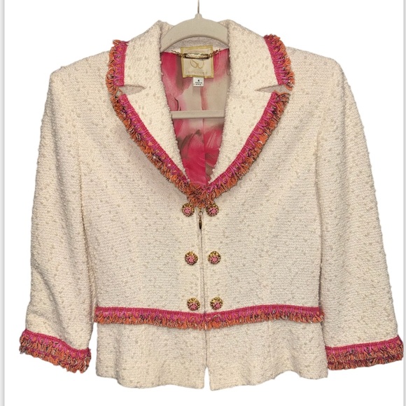 St. John Collection tweed blazer - Picture 2 of 6